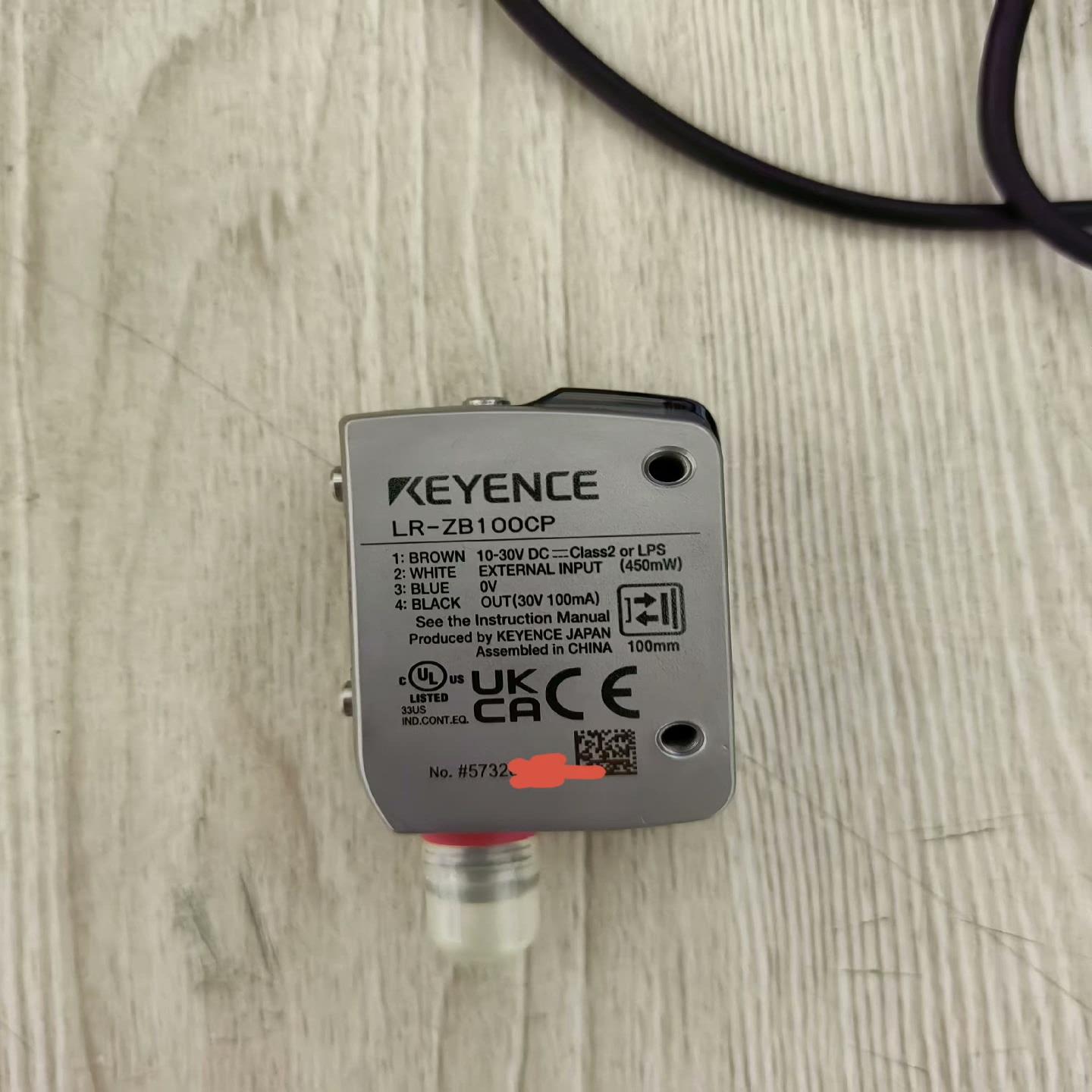 基恩士传感器LR-ZB100CP 全新无 配件齐全  实拍