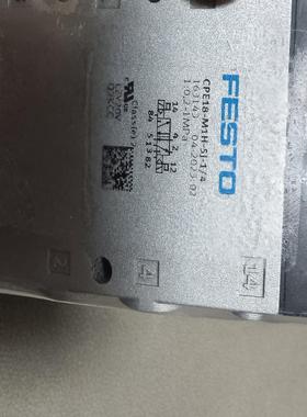 FESTO电磁阀CPE18-M1H-5J-1/4，16314