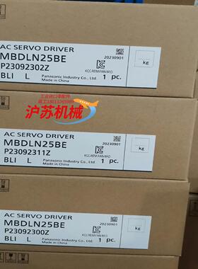 全新原装A6 MBDLN25BE 400w伺服驱动