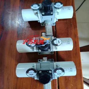 SMC型增压阀VBA10A 02气动加压 九成新 功能正常