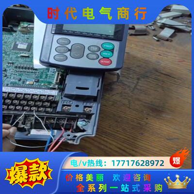 CHF100A-018G/022P-4   带电机运行正常。