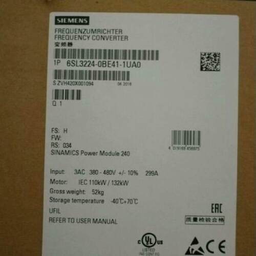 议~6SL3224-0BE41-1UA0西门子G120变频器45