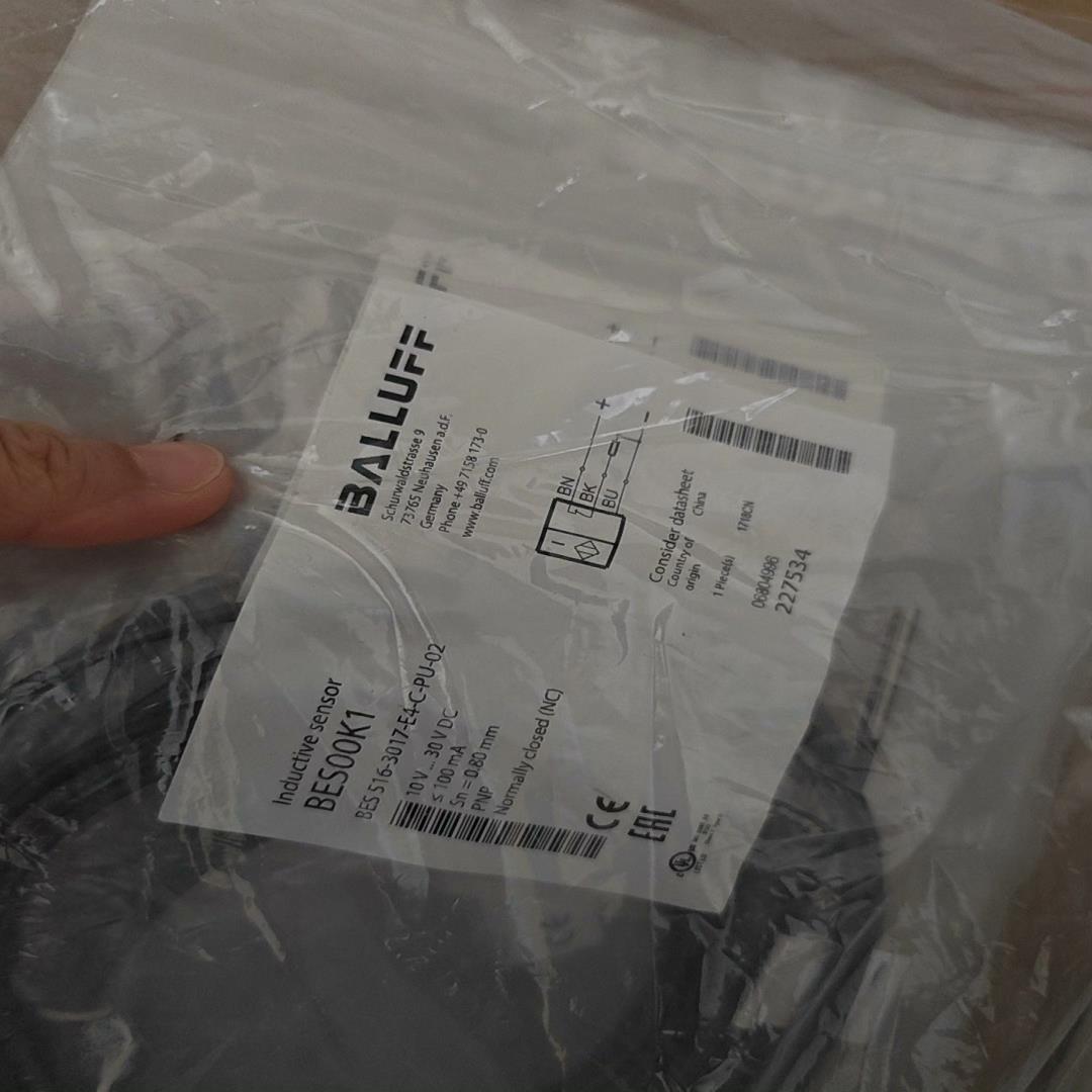 BALLUFF全新原装BES00K1巴鲁夫电感式传感器BES