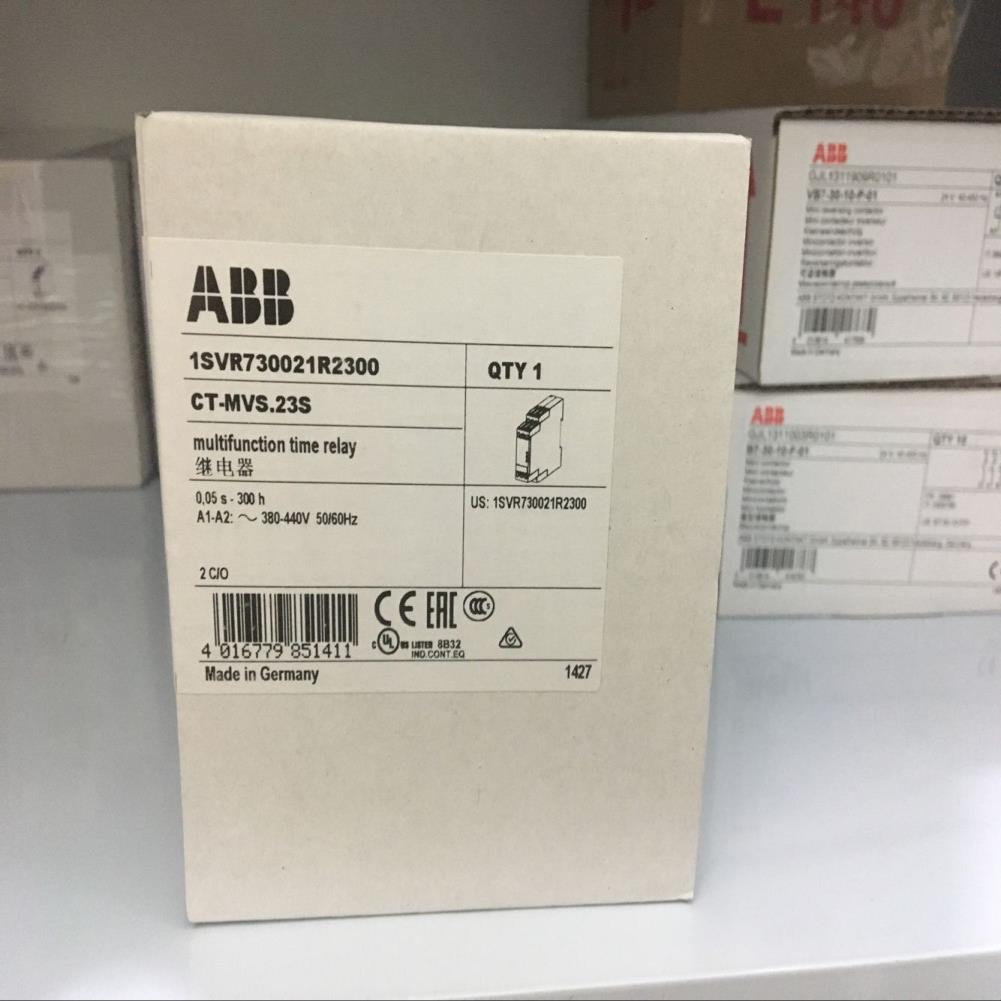 ABB时间继电器 CT-MVS.23S 380-440V AC  10081336议价