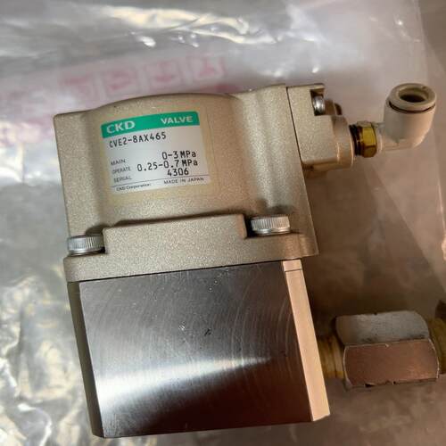 CKD原装冷却液阀CVE2-8AX465  九九新可充新
