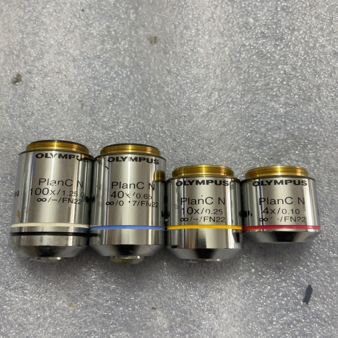 OLYMPUS 100x1.25 oil 40x/0.65