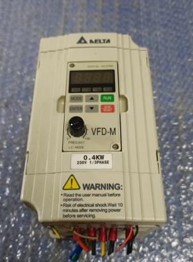 {莱茵电子商行}台达变频器VFD004M21A 实物图功能包好
