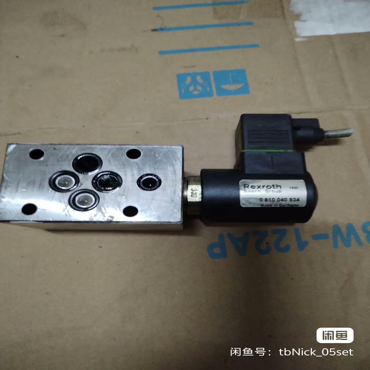现货力士乐电磁阀0810 040 934功能完好一切拆