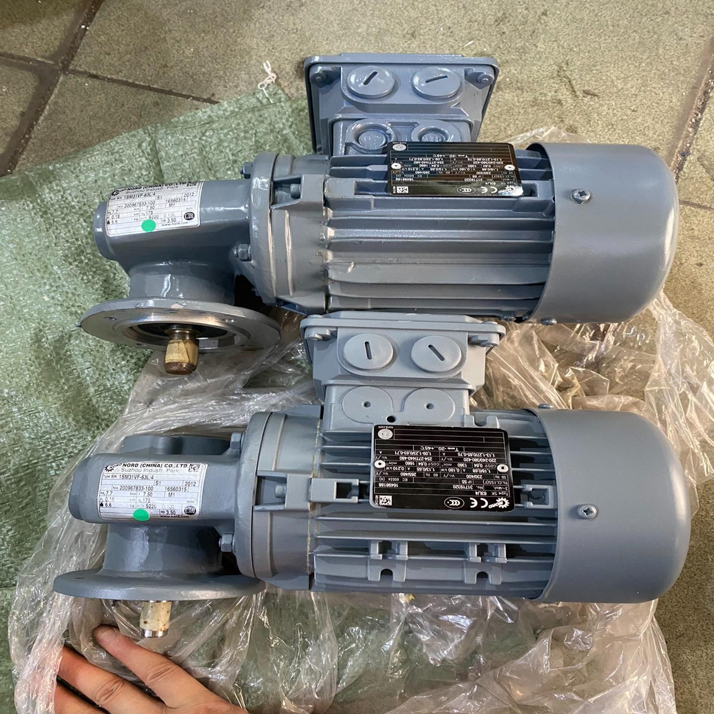 德国NORD 诺德减速电机 2台