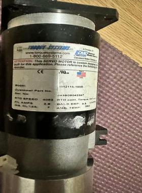 TORQUESYSTEMS电机MH2115-165B 实