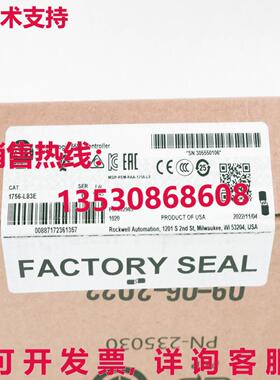 供应原装2023 factory sealed surplusAB 1756-L83E free shippin