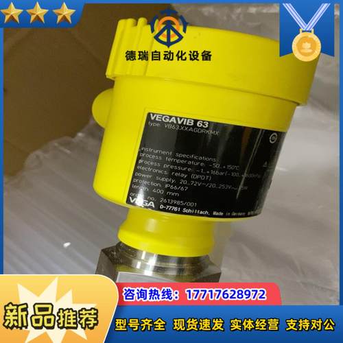 VEGA威格VEGAVIB63振动棒式料位开关type：VB议价