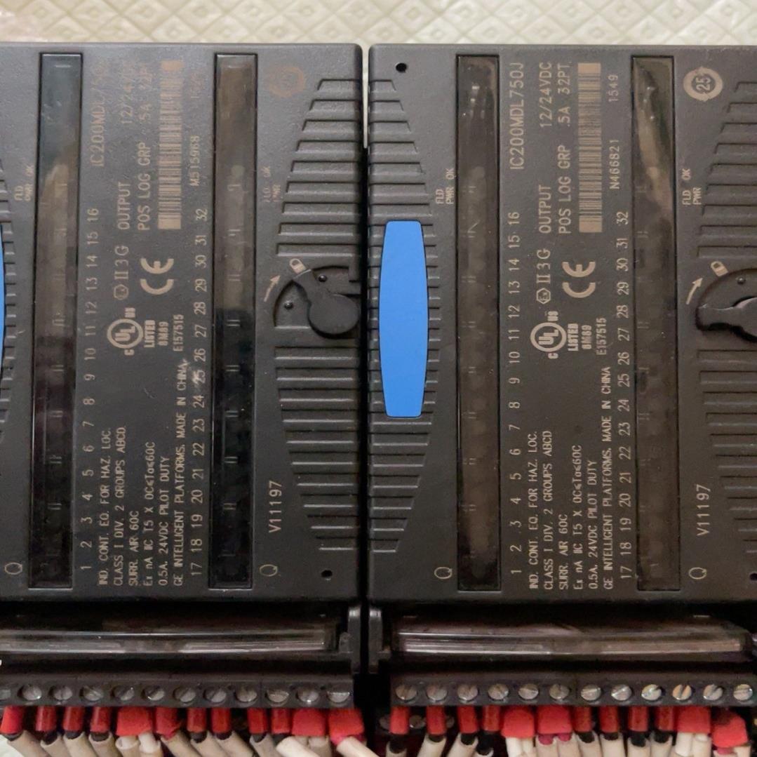 GEplc模块 IC200MDL750J，，75
