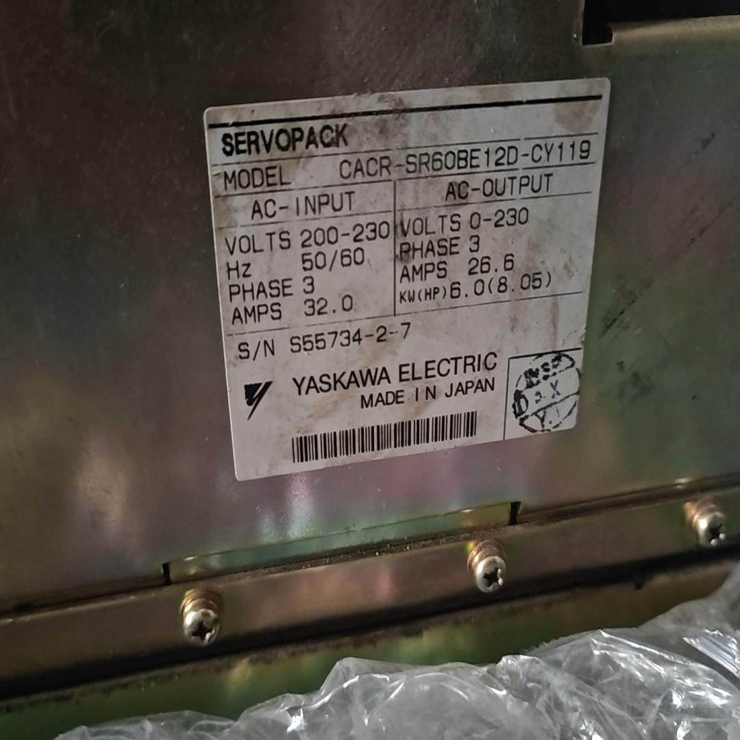 【汇生 】CACR-SR60BE12D-CY119安川机器人驱动器【议价】
