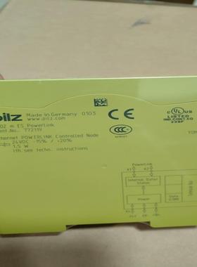 【工控自动化】pilz皮尔兹772119 PNOZ m ES Powerl议价