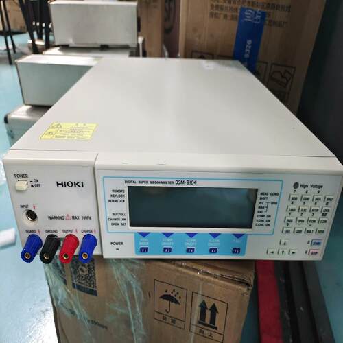 [德峰]HIOKI日置DSM8104高阻表。成色很新，2017年生产