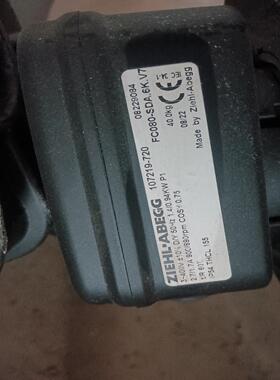 全新ZIEHL-ABEGG风机FC080-SDA.6K.V7