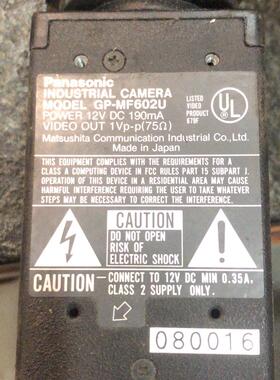 工业相机GP-MF602原装实物拍图功能OK