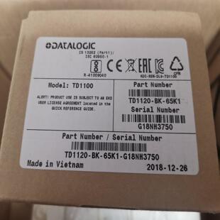 全新正品得利捷扫码枪，型号：TD1100，