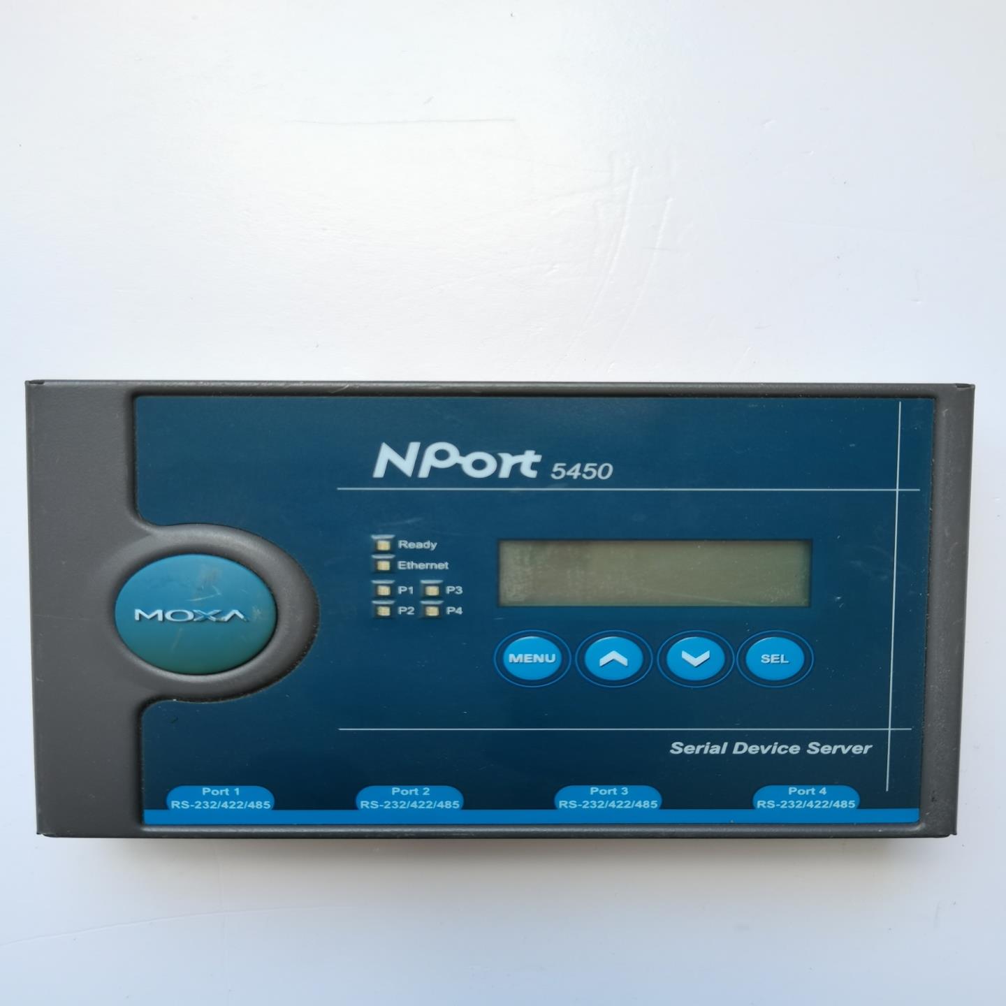 NPort 5450 moxa 摩莎 4 口 RS-232/