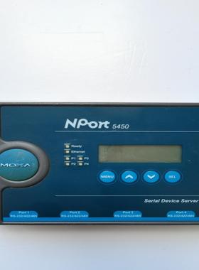 NPort 5450 moxa 摩莎 4 口 RS-232/