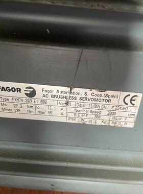 [德峰].E1FAGORFXM74000电20伺服电机发格伺服.A.