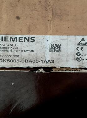 西门子交换机5005-0BA00-1AA3,全新原标仅开封未（崽载电子）