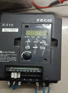 [德峰]--功能变频器E310402，运费，包好实物图，台安正常H3