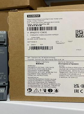 3RN2010-1CW30  热敏电阻电机保护继电器 紧凑型