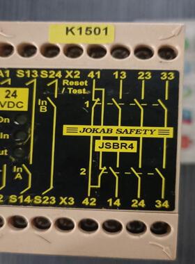 JOKAB SAFETY 瑞典佳可保继电器JSBR4 24V