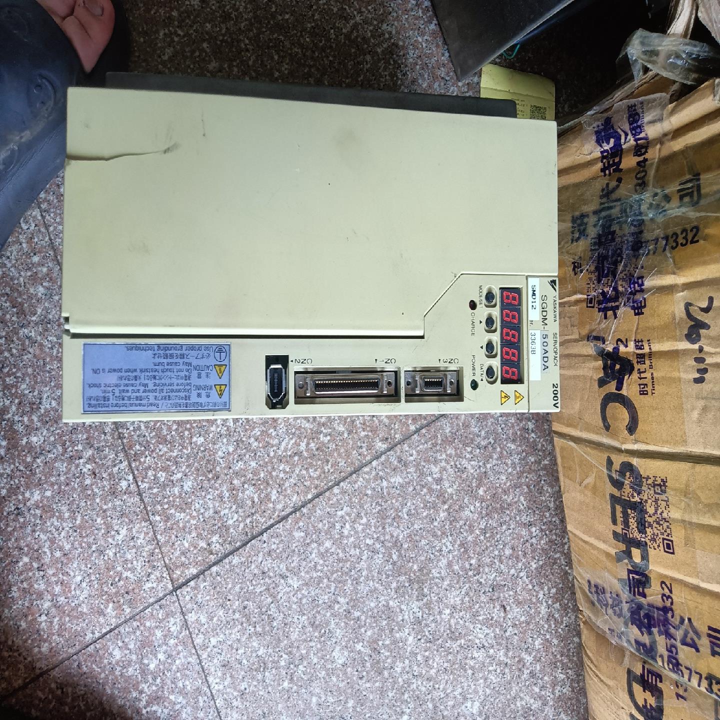 安川5KW驱动器SGDM-50ADA的，配件价处理，300