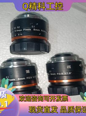 6 mega pixels 8mm镜头F/2.8  1/1.