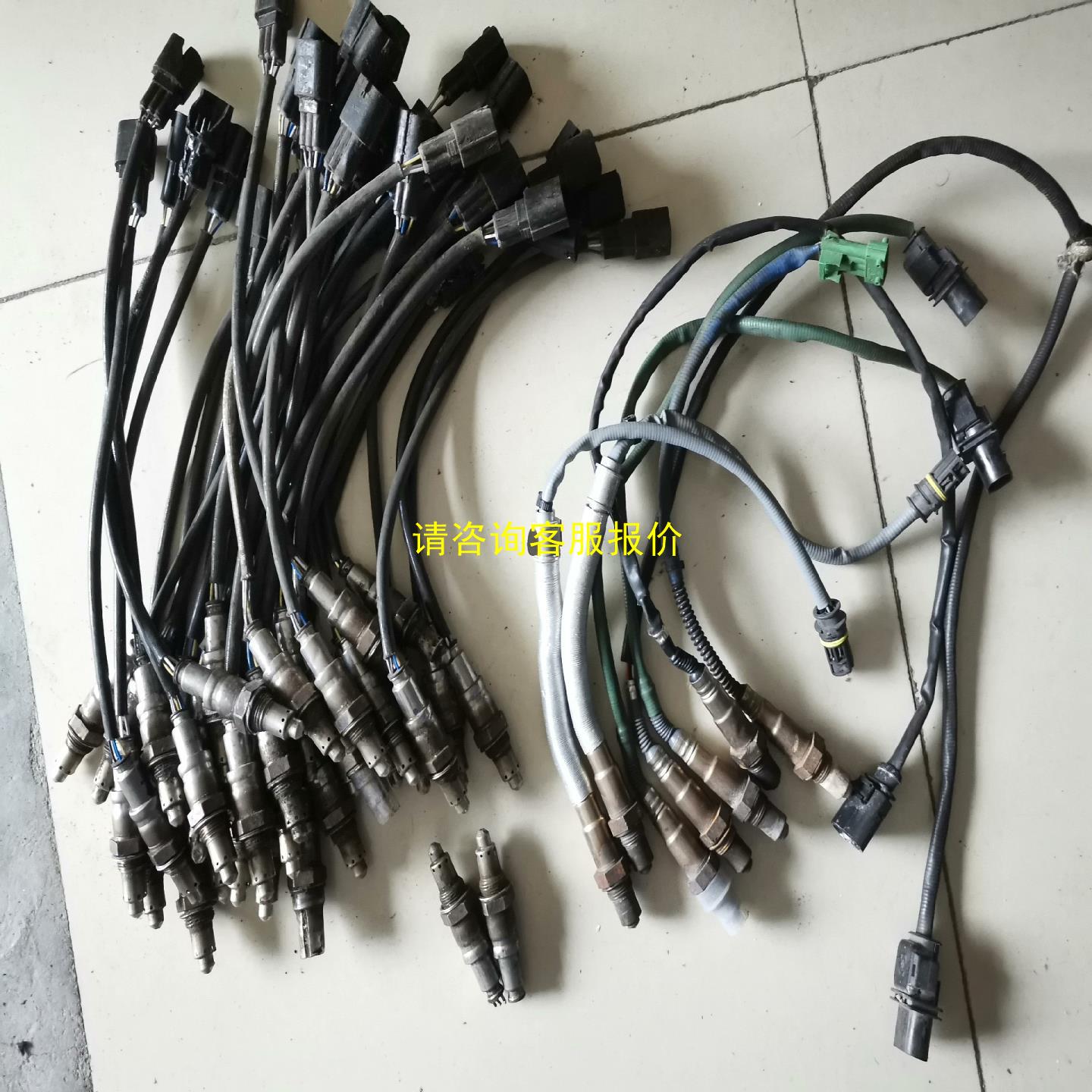询价NTK氧传感器，NTK ZFAS 五线氧传感器，一起40个左