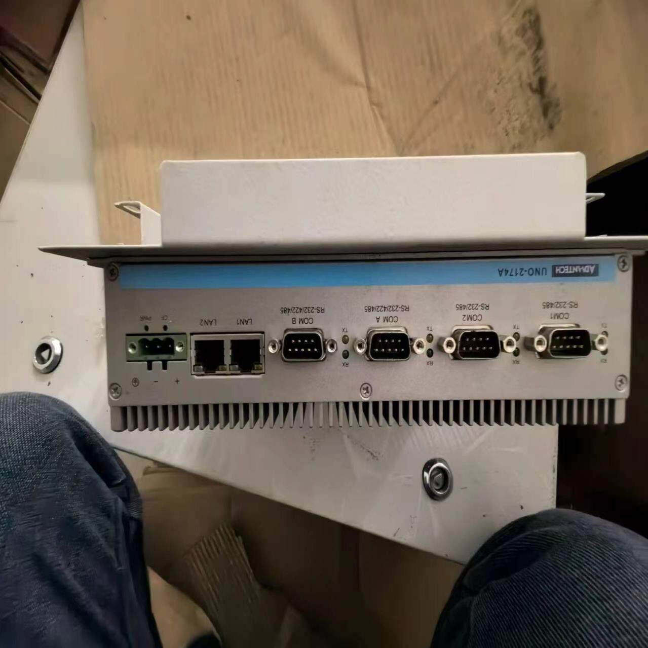 （设备配件），实物图UNO2174A工控机，研华功能正常