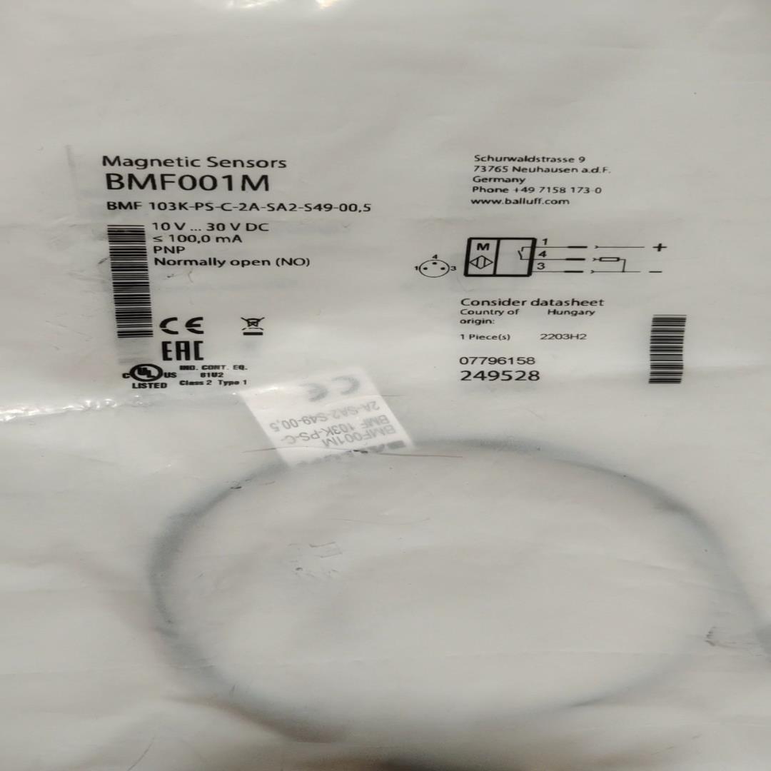 全新原装巴鲁夫BMF 103K-PS-C-2A-SA2-S4