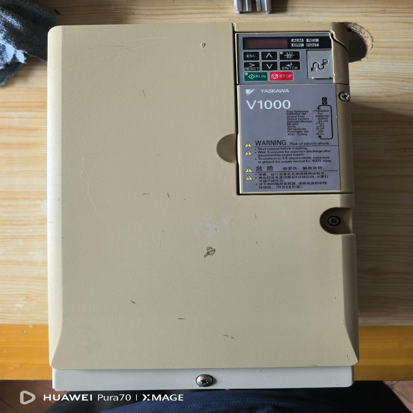 安川变频器 CIMR-VB4A0031FBA  15KW/1