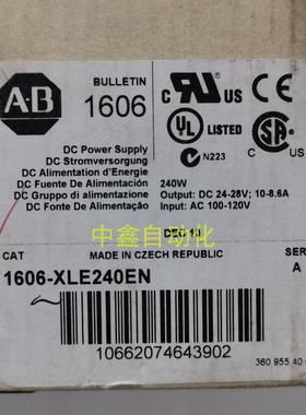 1606-XLE240EAB罗克韦尔控制处理器电源模块1606XLE240E议价