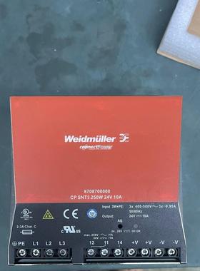 全新原装魏德米勒开关电源8708700000 CP SNT3议价