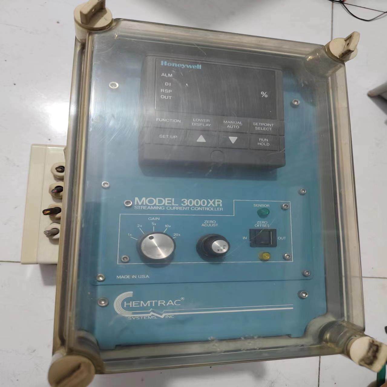 （设备配件）拆机美国CHEMTRAC流动电流控制器一台，3000XR型，