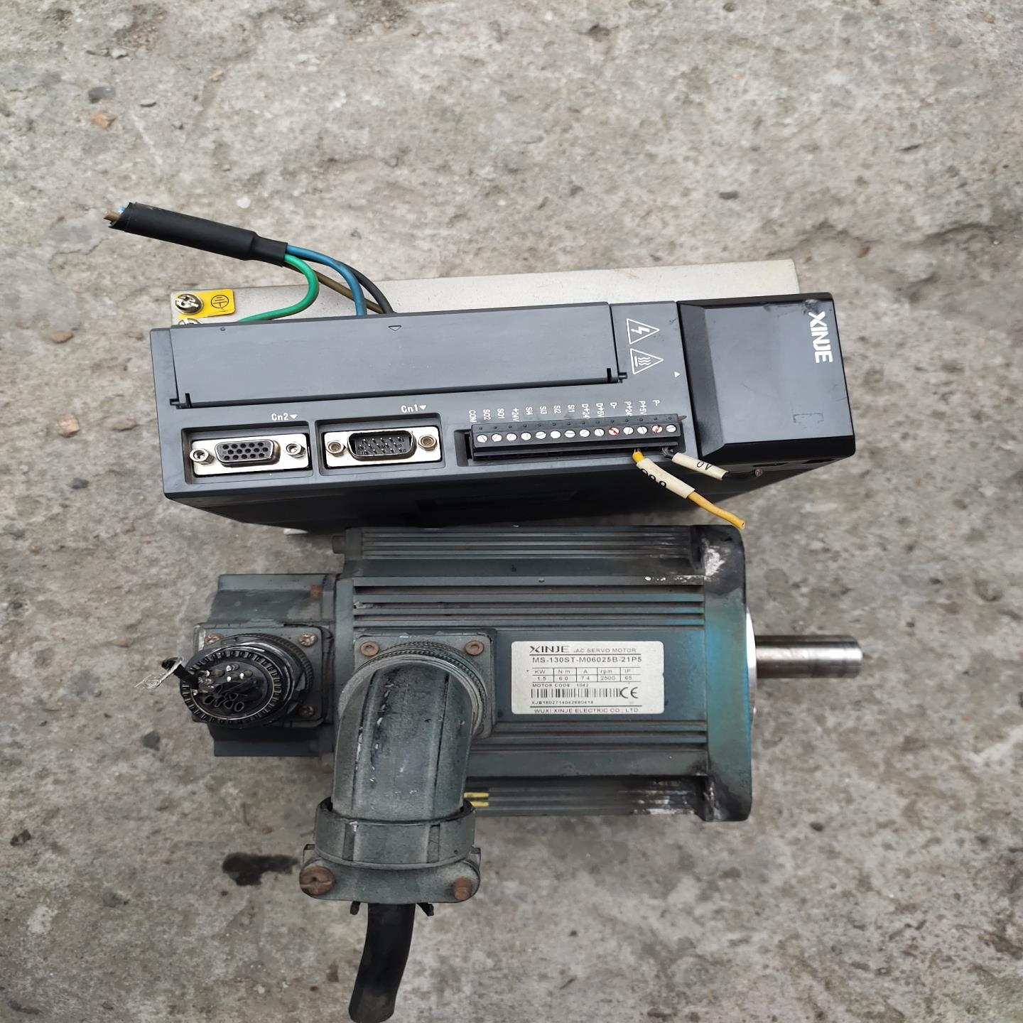 （设备配件）驱动kwM电机信捷21DS2AS2--伺服拆机P51.5 ,