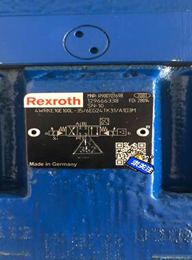 力士乐比例阀R900707698   4WRKE10E100