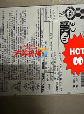 安川电机5.5KW刹车 M2总线！SGD7S-470A10A