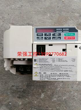 【荣强工控】安川变频器CIMR-JB4A0004BBA，0.75KW 拆