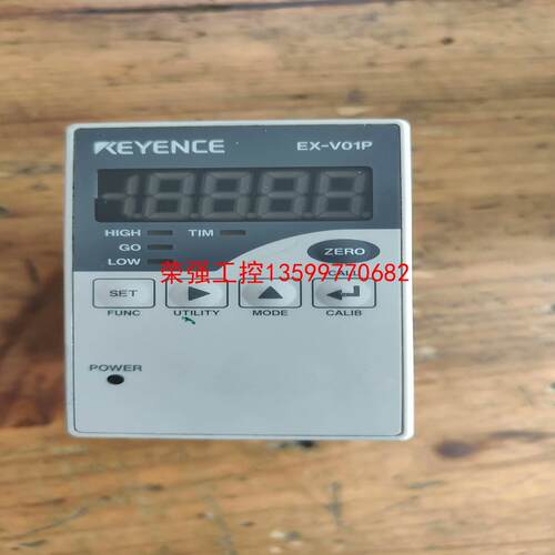 【荣强工控】二手拆KEYENCE机基恩士EX-V01P.成色如图，实物拍
