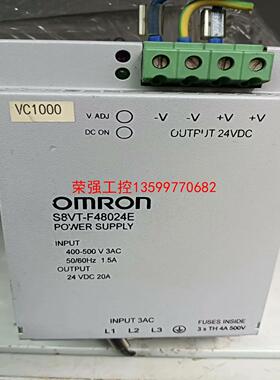 【荣强工控】拆机欧姆龙S8VT-F-48024E，实物图，正常使用，需要