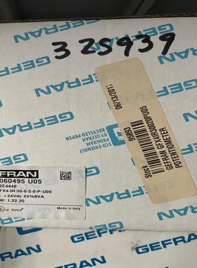 全新原装GEFRAN杰佛伦控制器固态继电器GFX4-IR-3