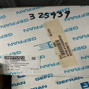 全新原装 GEFRAN杰佛伦控制器固态继电器GFX4