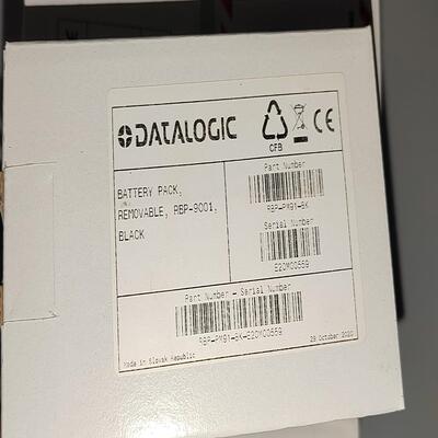 得利捷PM9500扫描枪电池(RBP-PM91)，原装全新未