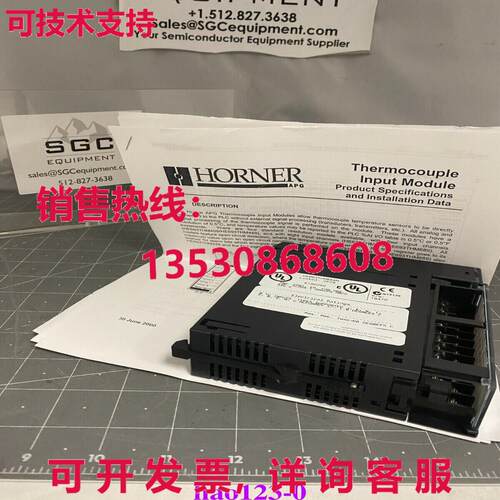原装供应HORNER APG HE693THM884M 热敏输入模块/