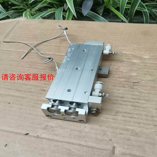 亚德客HLQ16x75SA双杆双导轨气缸，精密气缸，滑台气缸